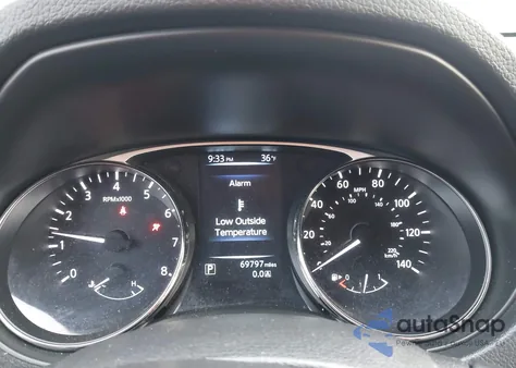 2015 Nissan Rogue Sv z USA, uszkodzony, nr VIN KNMAT2MV2FP519256